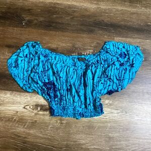 Luna May cropped Blouse